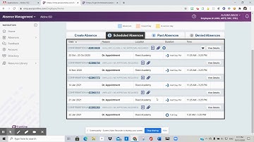 How to Input an Absence in Aesop