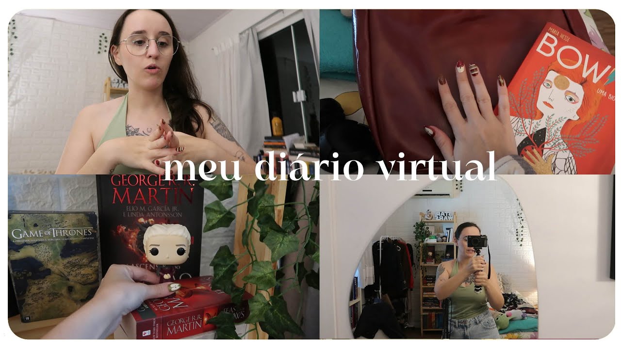 fazendo as unhas, mais comprinhas e conversas aleatórias