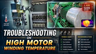 Troubleshooting | High Motor | Winding temperature | Circuit diagram tracing | sailing engineer