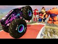 Monster Truck Madness LIVE #3 | Long Jumps and Crashes - Griff&#39;s Garage