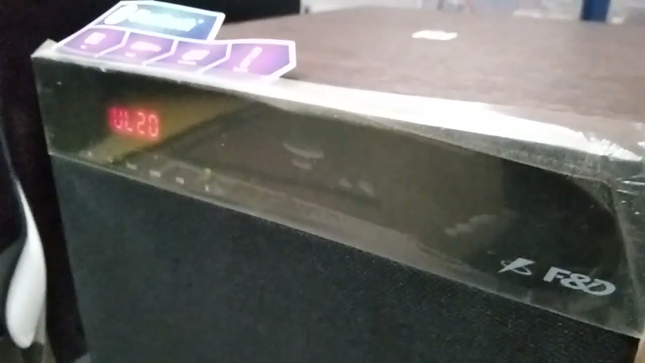 F&D T400x Tower Woofer Speaker || Sound Demo Live (