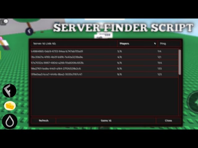 Roblox Server Finder