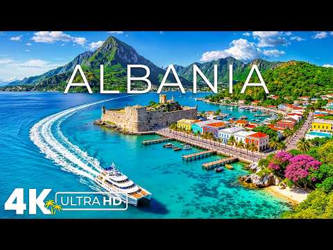 Albania 🇦🇱 4K Drone Footage | Riviera Beaches, Turquoise Sea & Coastal Paradise