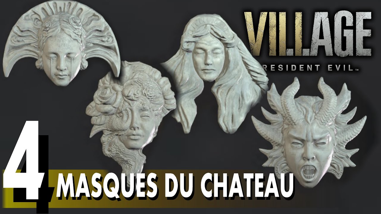 Where Are The 4 Masks In Resident Evil