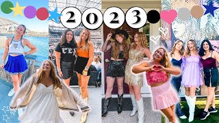 i saw taylor swift 9 times this year ⭐️ 2023: in my Eras era