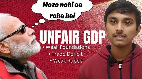 India’s GDP Illusion: What the Numbers Hide From the Public | Decoding: Data,Deficits,& Dependence. 