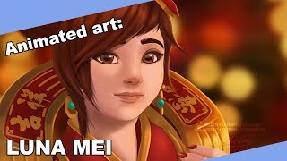 (Overwatch) Luna Mei - [Animated Art]