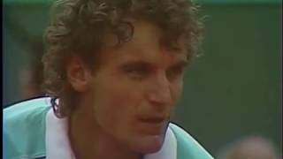 Agassi vs Wilander (French Open 1988) semifinal - 3rd set