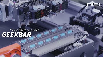 Amazing Geekbar Disposable Vapes Automatic Production Line At Qisitech - Modern Machine Technology