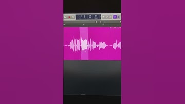 Thumbnail of Edit peaks, breaths and unwanted noise easily: Clip Gain in Logic Pro X #shorts