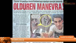 Asli Çinar Gazete Demosu Hakan Öztürk Medya