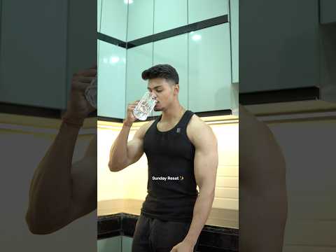 Sunday Reset Routine 🫶🏻 | ASMR 🎧 #viral #asmr #asmrsounds #shorts #trending #shortvideo #explore