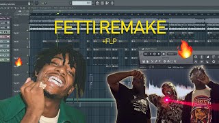 Fetti - Playboi Carti Instrumental Remake Tutorial on FL Studio + FLP Download | How Fetti was made