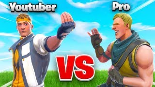 Details YOUTUBER vs. PRO In Fortnite... WHO WINS! Update