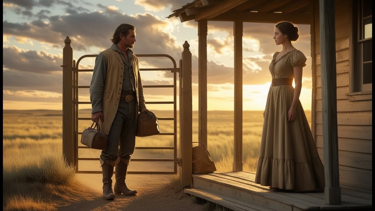 Un mari par correspondance arrive en haillons — Le choix d’une veuve choque la ville.