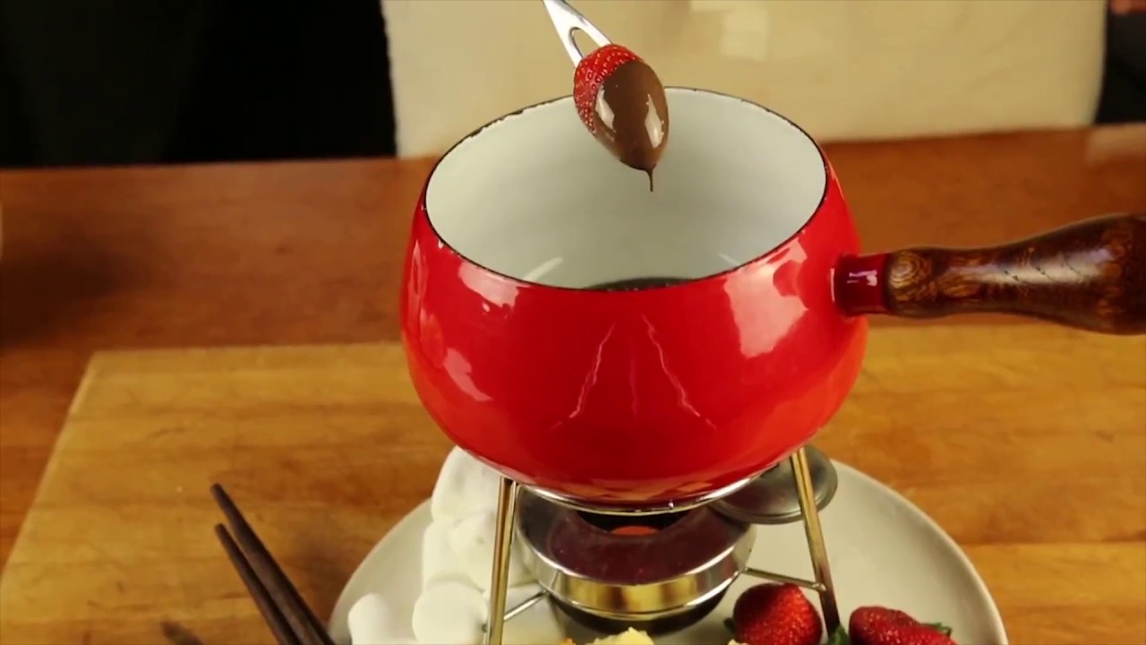 Baileys Chocolate Fondue Easy Home Recipe YouTube