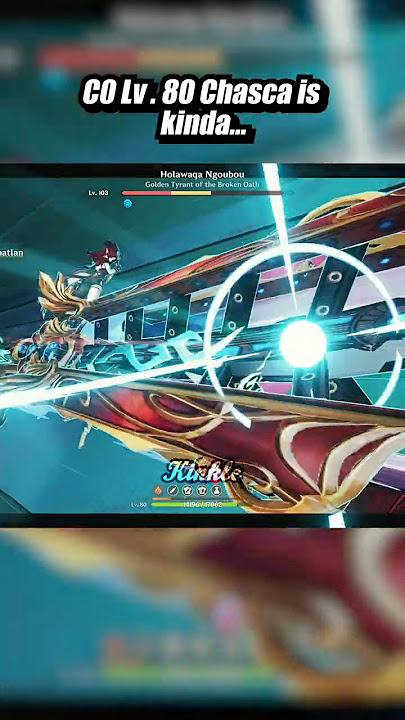 C0 LEVEL 80 CHASCA SHOWCASE #genshinimpact #chasca #hoyocreators