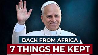 7 Things Pope Leo Xiv Brought Back From Africa  I Had Never Seen Anything Like It