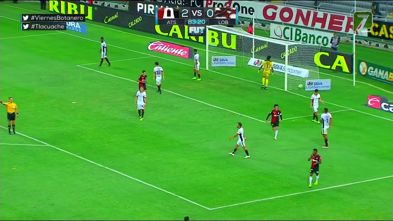 Gol de C. Aboagye | Atlas 3 - 1 Lobos BUAP | Clausura 2019  - Jornada 4 | LIGA Bancomer MX