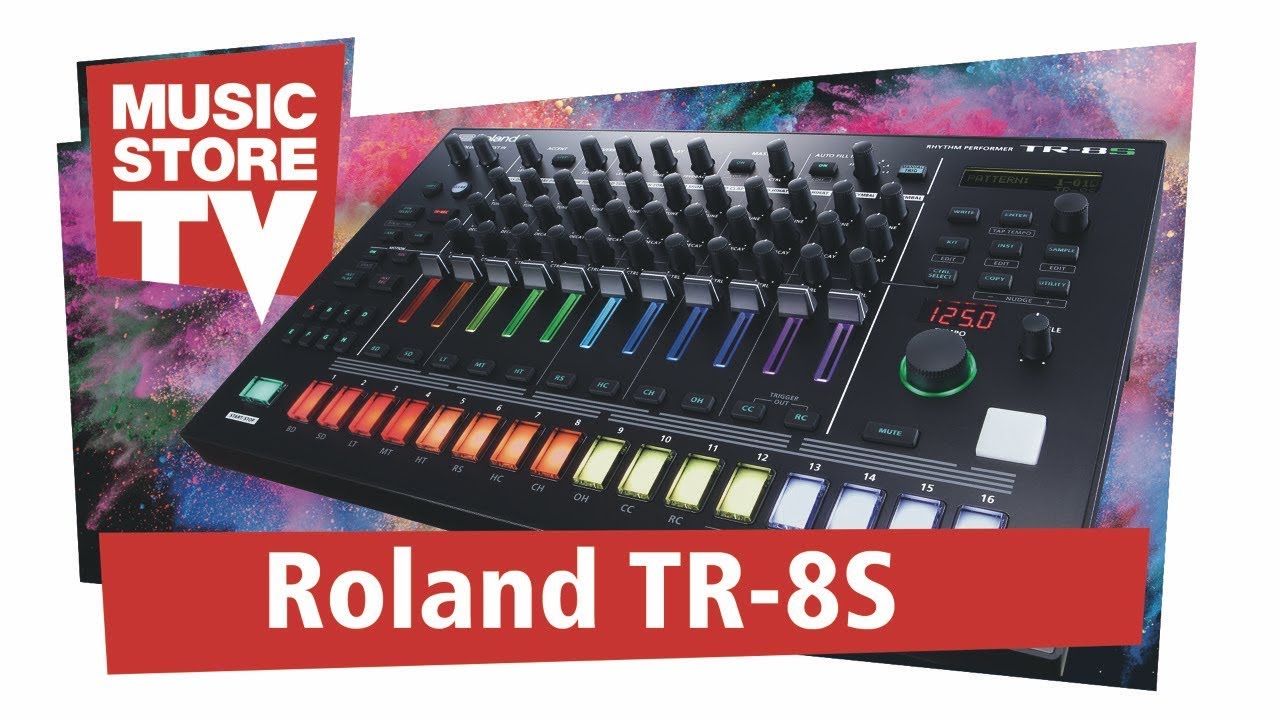 ROLAND TR-8S Rhythm Performer Test + Demo (deutsch)