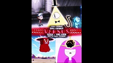 Bill cipher vs Golb+Lich request.   #billcipher#golb#thelich#wis#vs#edit#1v1#am#ae#viralvideo