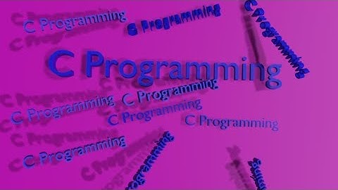 08 C Programming ASCII Values Tutorial GCC