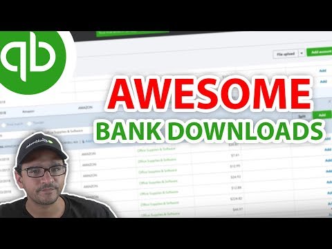 QuickBooks Online Tutorial: Online Banking / Bank Feeds (2019)