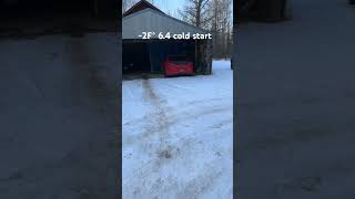 Got this one this past winter at the pole shed storage #cartok #loud #automobile  #srt #fast