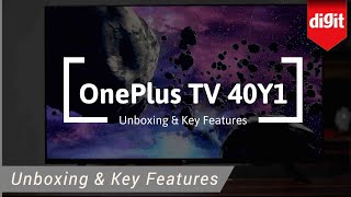 Unboxing and quick look at the key features of the OnePlus TV 40Y1