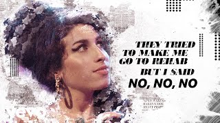 Amy Winehouse - Rehab (Lyric Video)