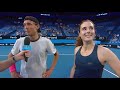 Team France on-court interview (RR) | Mastercard Hopman Cup 2019