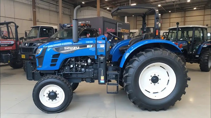 หัวลากรุ่นใหม่มาแล้ว! Isuzu Tractor 2025 แรง ประหยัด เทคโนโลยีครบ