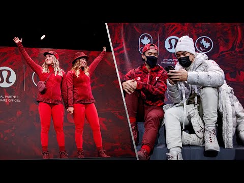 Team Canada shows off new Lululemon kits ahead of Beijing Games