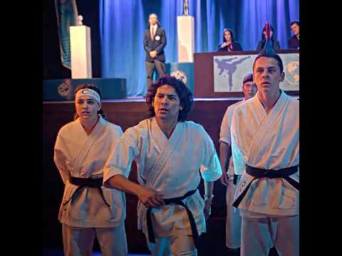 Kwon & Axel cooked Miguel & Robby☠️🔥#shorts #cobrakai