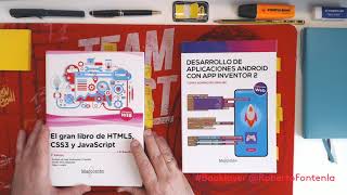 "El gran libro de HTML5, CSS y Javascript" y "Desarrollo de aplicaciones Android con App Inventor"