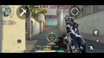 VALORANT MOBILE copy HYPER FRONT GAMEPLAY @TechnoGamerzOfficial @RakaZoneGaming @CarryisLive