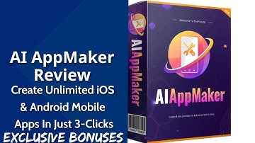 AI AppMaker Review | Create Unlimited iOS & Android Mobile Apps In Just 3-Clicks