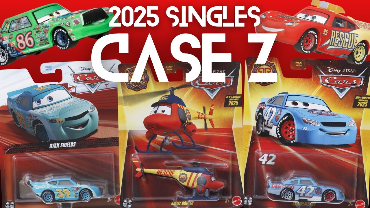 Mattel Disney•Pixar Cars 2025 Die-Cast Singles Case Z REVEALED - YouTube