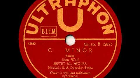 Czech Swing - Alois Wolf Septet: C MINOR (1942)