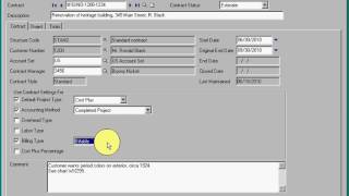 Accpac 001    Demo   Accpac 5 0 Project Job Costing
