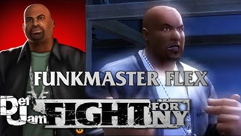 Def Jam Fight for NY | Created Fighter - Funkmaster Flex