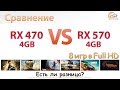 Radeon RX 470 4GB vs Radeon RX 570 4GB: спортивное сравнение еще вчера массовых видеокарт