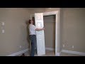 How to Build a Closet. Shelf and Bi-fold Doors. Part 5