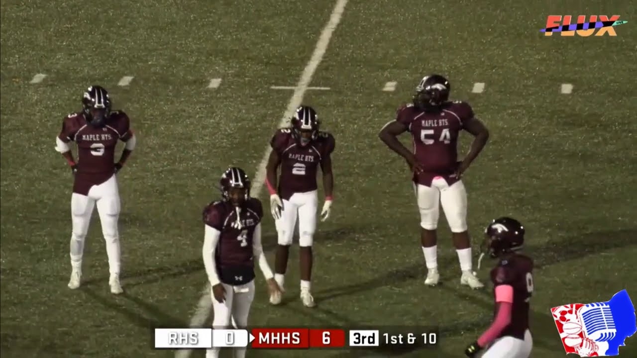 '20 Football Maple Hts vs Revere - YouTube