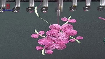 Richpeace embroidery machine 15 needles 20 heads with double sequin device