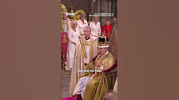 HM King Charles III formally crowned 👑 #CoronationOnTheBBC #Coronation #KingCharlesIII #RoyalFamily
