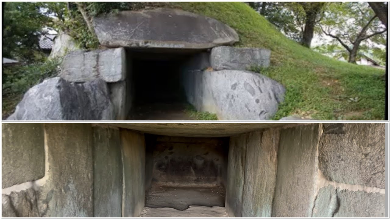 7th Century Megalith tomb near Osaka, Japan - April 27th 2025