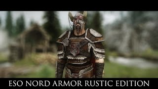 TES V - Skyrim Mods: ESO NORD ARMOR - RUSTIC EDITION