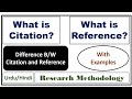 What is Citation and Reference in Research? Citation vs Reference