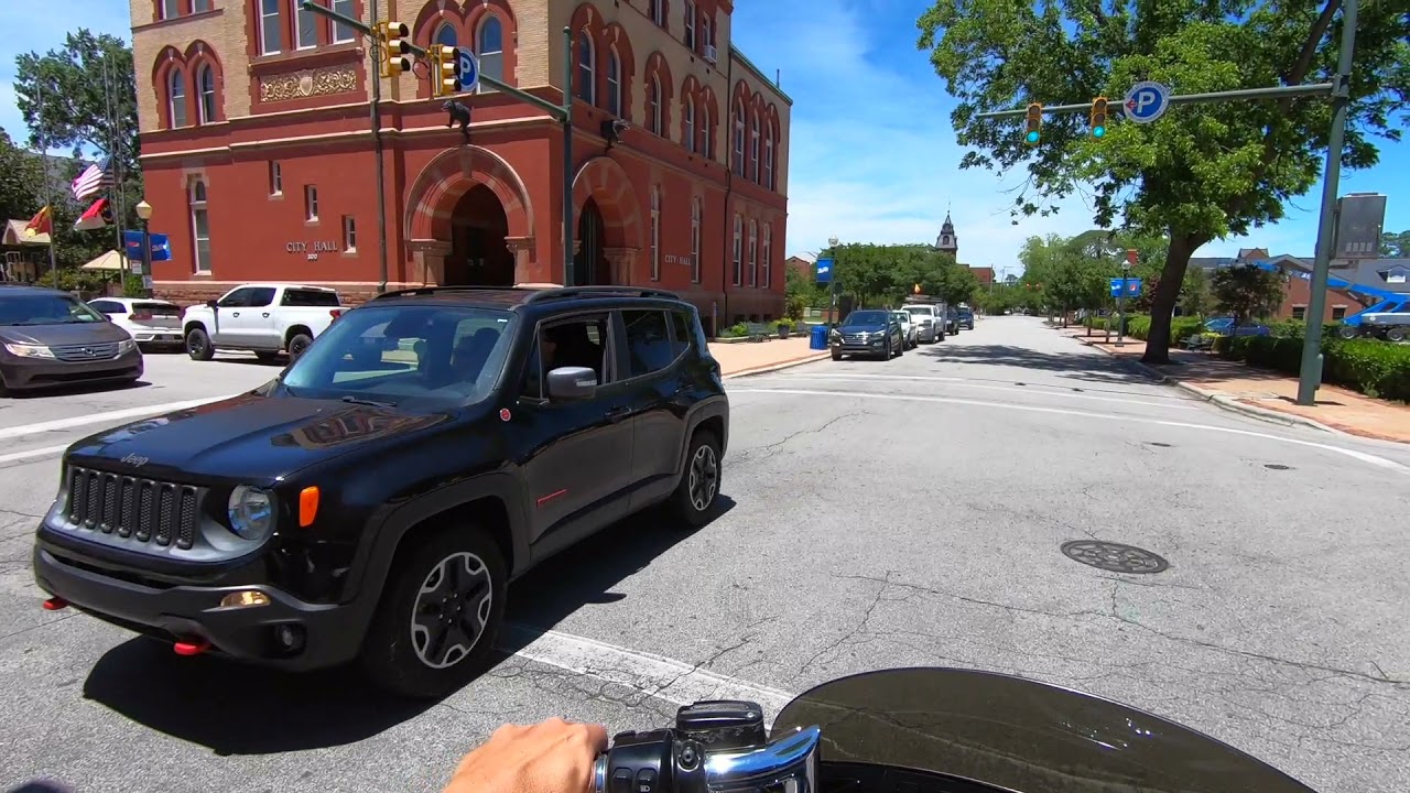 Downtown New Bern, NC ride through